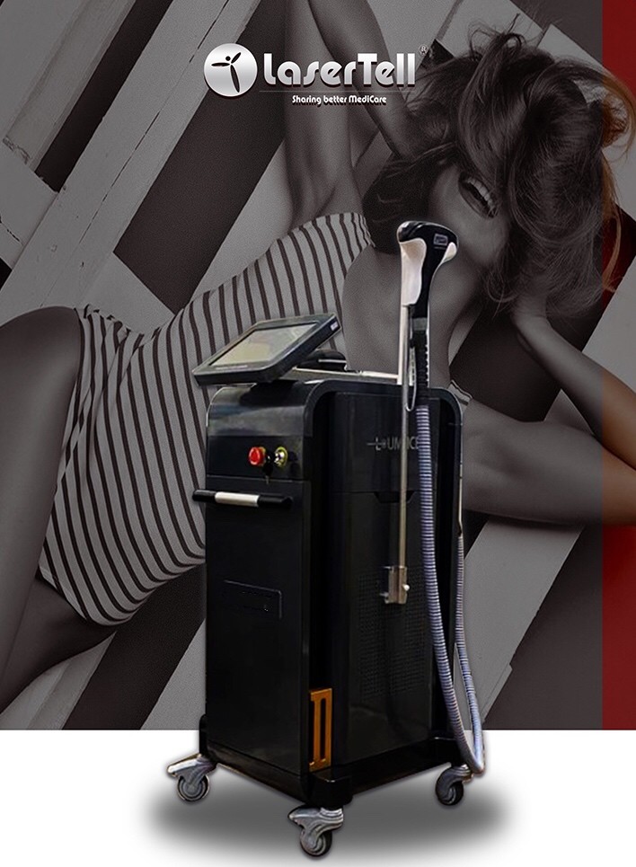 Permanent 808nm Diode Laser Hair Removal Machine TUV MED CE Approved