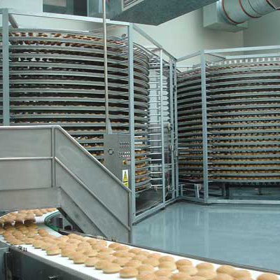 Bakery Production Line Spiral Cooler Equipment Tower Sale