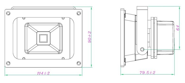 LED flood LIGHT