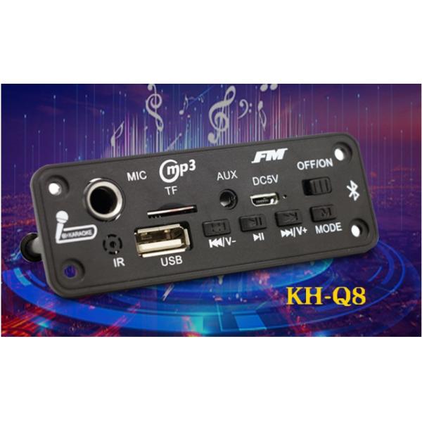 2X3W BT 5.0 Decoder Board with FM Radio and MP3 Player Module for Audio Playback