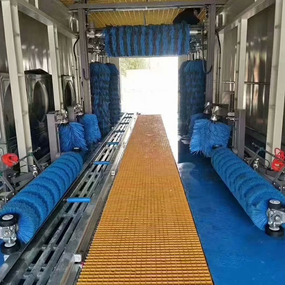 3300kgs/ 8.5m3 Touchless Car Wash Machine 2 Minute Fast Wash Time Brushless