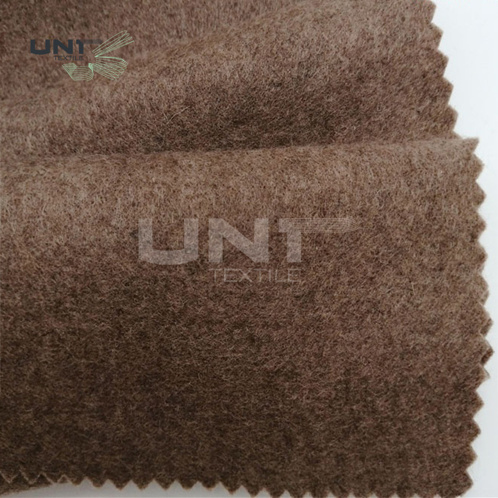 Soft Polyester Lining Needle Punch Nonwoven Fabric Roll For Garment Collar