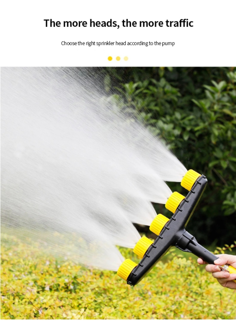Heavy Duty Garden High Pressure Water Gun 16 mm Hose Tool 4 Pattern Trigger Nozzle
