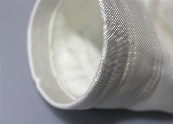 PTFE Treatment Fiberglass Filter Bag Sound Absorption Shock Proof 0.3-0.5mm Thick