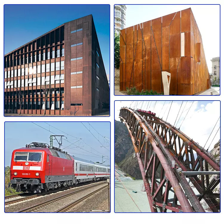 Corten A Weather Resistant Steel Plate 1.2mm 1.5mm High Durability