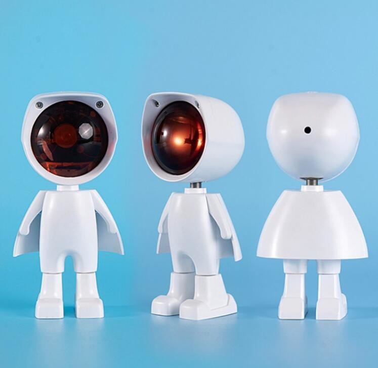 USB Charging Robot Sunset Projection Light Living Room Wall Decor