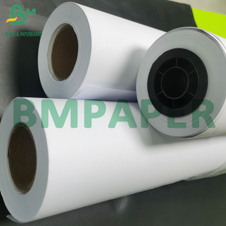 20lb White CAD Plotter Paper High Brightness Clean Bond Paper For Engineering