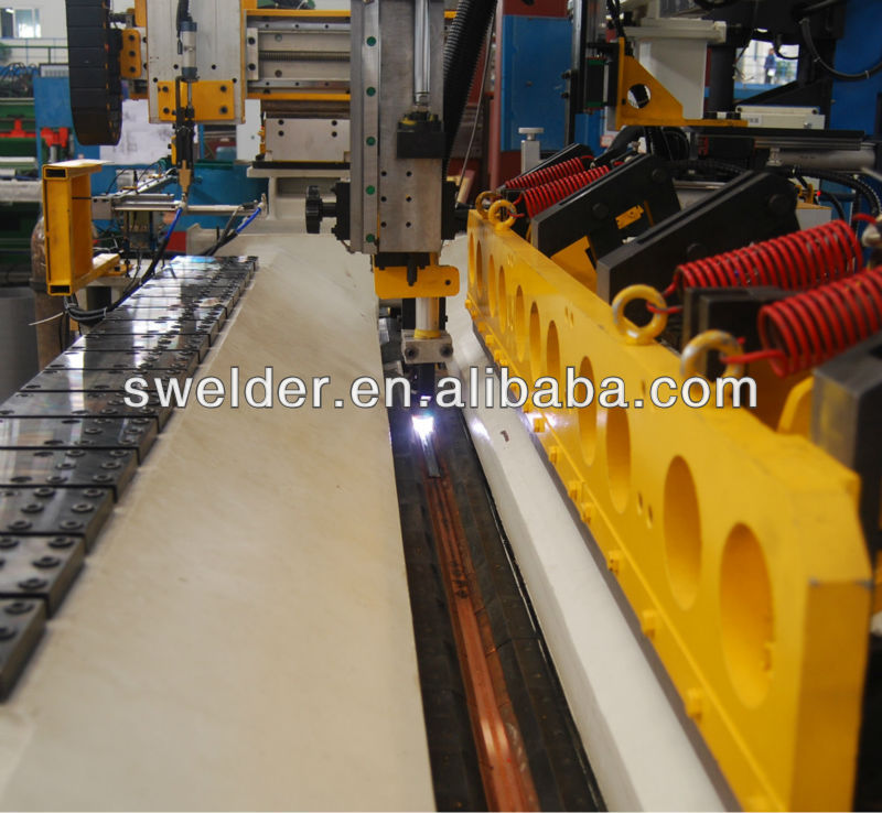 Stainless Steel Water Tank Welding Machine Max 500A Automatic Longitudinal Welder Equipment