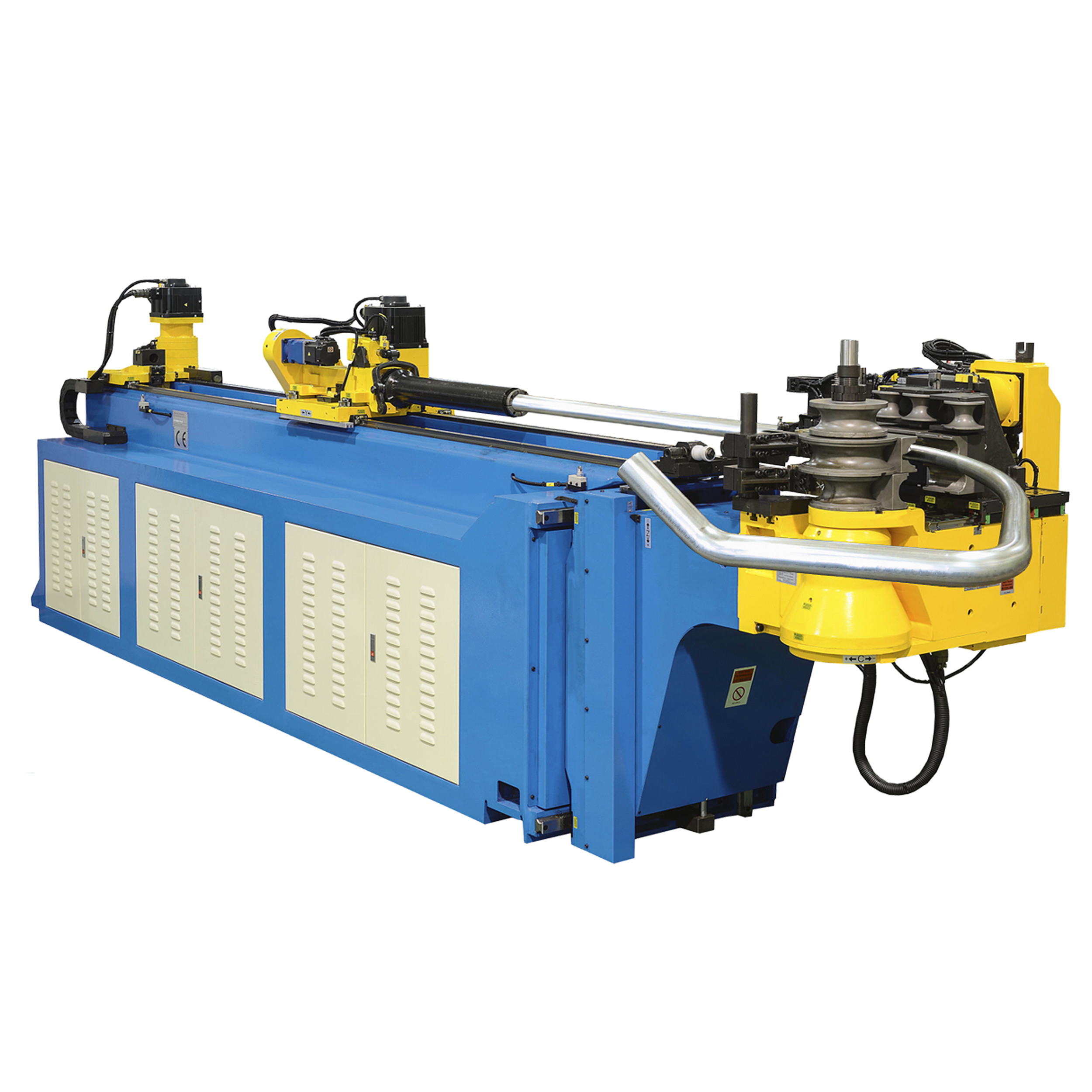 CNC 3D Tube Bending Machine 50x2mm For Air Conditioner Fridge Copper Aluminium Pipe 7000W