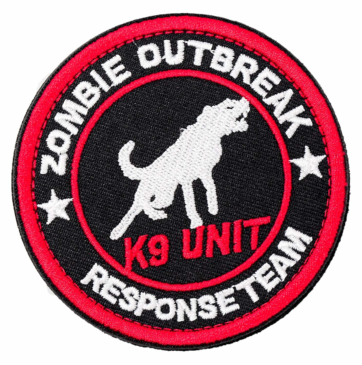 Bigfoot Patrol Custom Woven Badges Patch Round Embroidered Patches