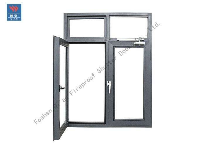Anti Noise Soundproof Fixed Fire Rated Steel Windows