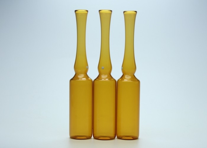 5ml Type B Brown Empty Opeded Injectable Medical Glass Ampoule