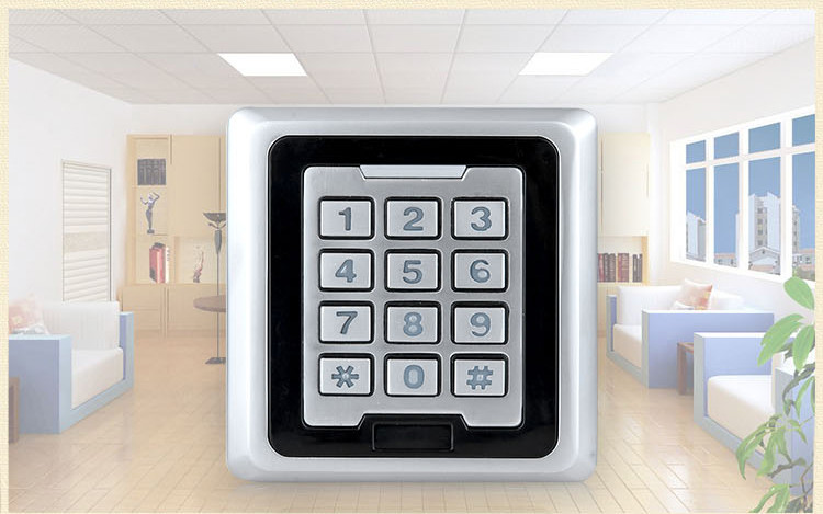 Metal Smart Standalone Door Access Control System Pin Door Access Control System