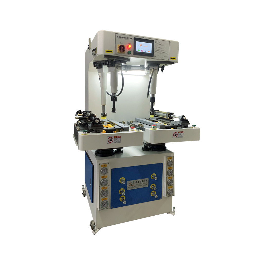 Hydraulic Shoe Sole Pressing Machine Sneaker Attaching Machine High Accuracy Compact