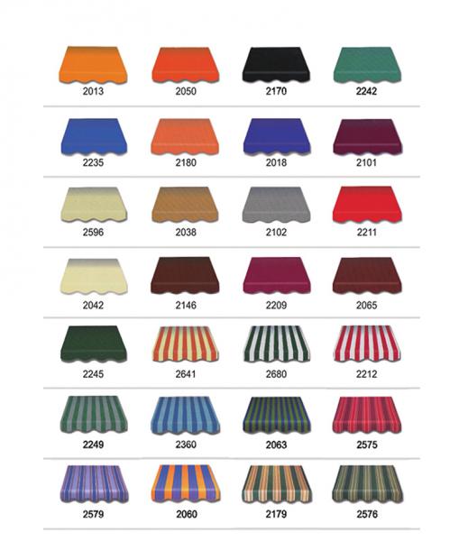 Retractable French Style Awnings Components