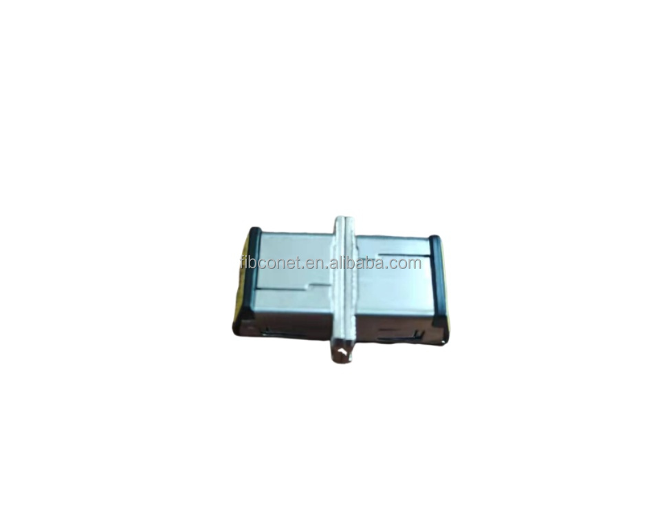 Upc≥50dB Metal Simplex Duplex Hybrid SC/LC/FC/ST/Mu/MTRJ/MPO Fiber Optic Adapter for FTTH