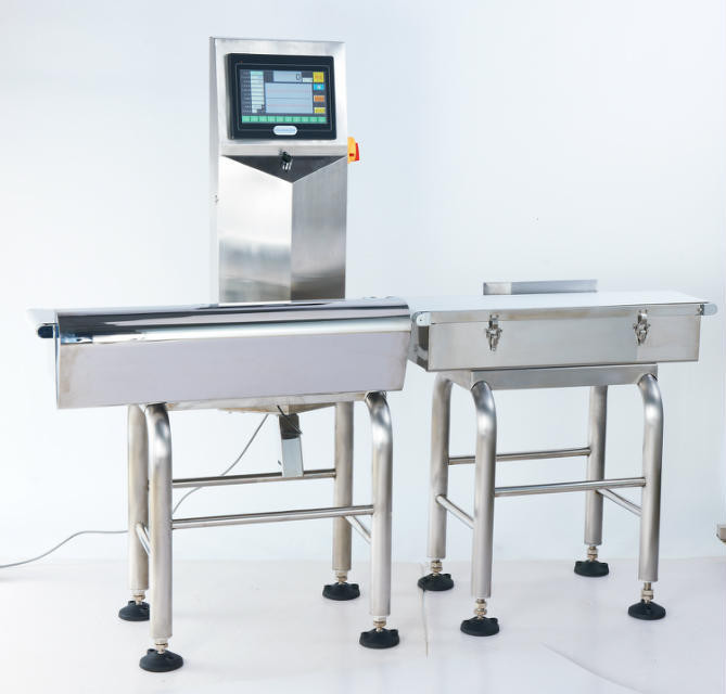 Automatic Food Industry Conveyor Weight Checker With Advanced Digital Signal Processing