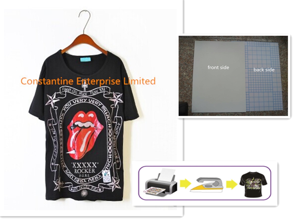 Iron on Transfer paper 300gsm dark color T-shirt transfer paper