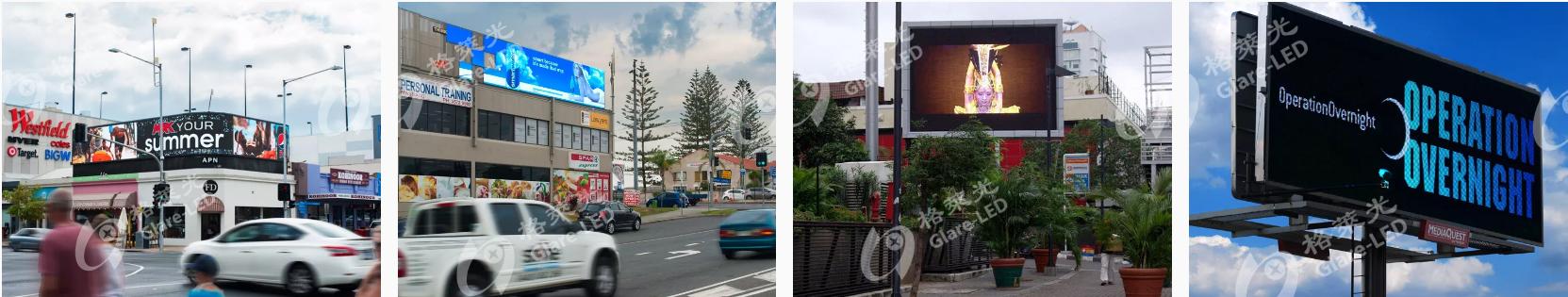 Outdoor Back Access Advertising Display With 10000 Dots/M2 Density P4-P10 Led Module