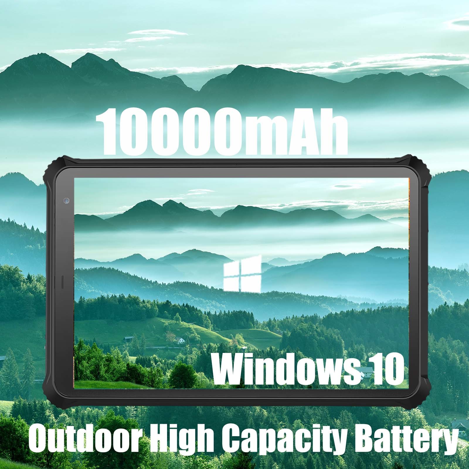 Anti Drop Small Rugged Industrial Tablet Weatherproof Portable