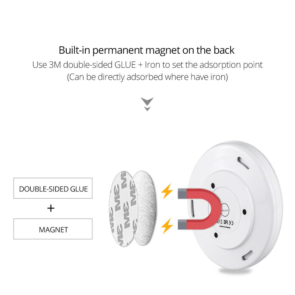 Magnet Attach 3W Battery Operated Sensor Night Light / 80*26MM Under Cabinet Touch Lights