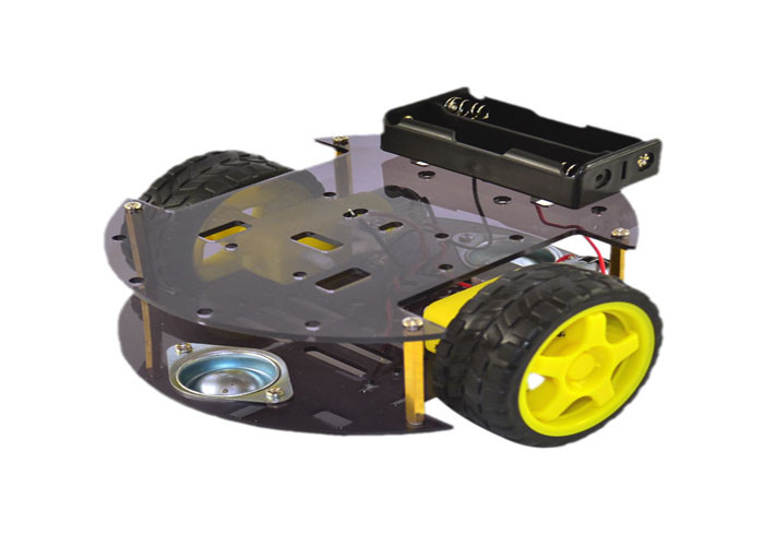15mm * 15mm * 8mm Smart Car Robot Kit 240 RPM With 1 Year Warranty