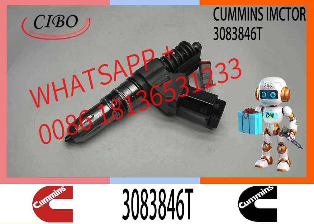 Construction Machinery PartsFuel Injector For N14 Diesel 3083846T 3083848F 3411766F 3080931F For CUMMINS Diesel Engine