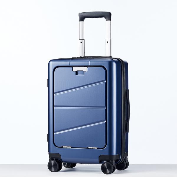 Abrasion-Resistant Multi-Functional Luggage with Soft Handle Combination Lock Wide Opening