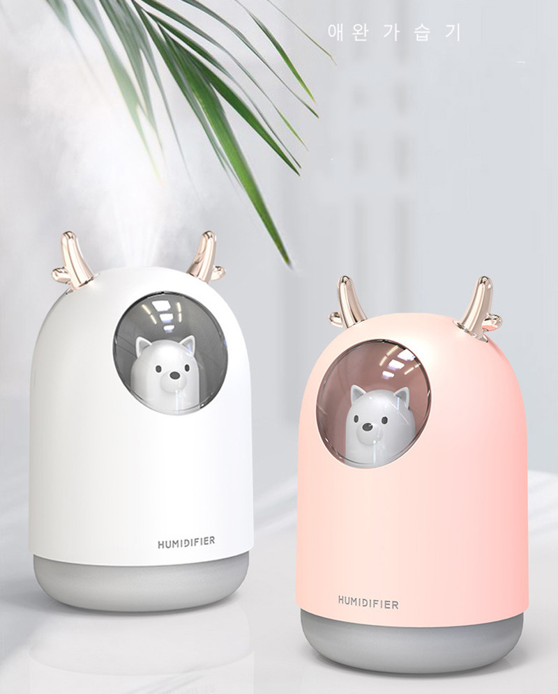 300ml Waterless Auto Shut - Off Ultrasonic Air Humidifier
