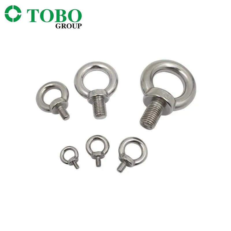 Black Oxide Eye Screws Nuts for Heavy Load and Stress Applications ISO 8.8 High-Strength