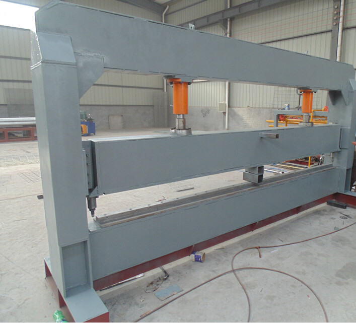Servo pull hydraulic Wire Mesh Bending Machine For Cable Tray Mesh