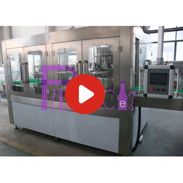 Monoblock Full Automatic Water Bottling Machine 3-10L Bottle 3 In 1 8 Heads