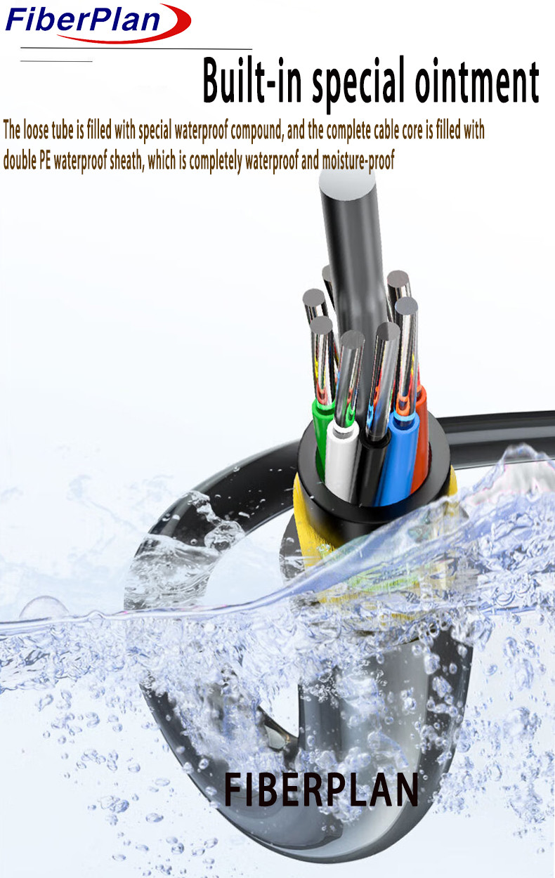 ADSS Cable G652D Single Mode Multi Mode Double Jacket Cable