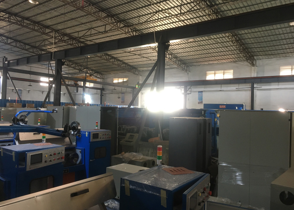 Copper Wire Drawing Machine Cable Extruder Production Line