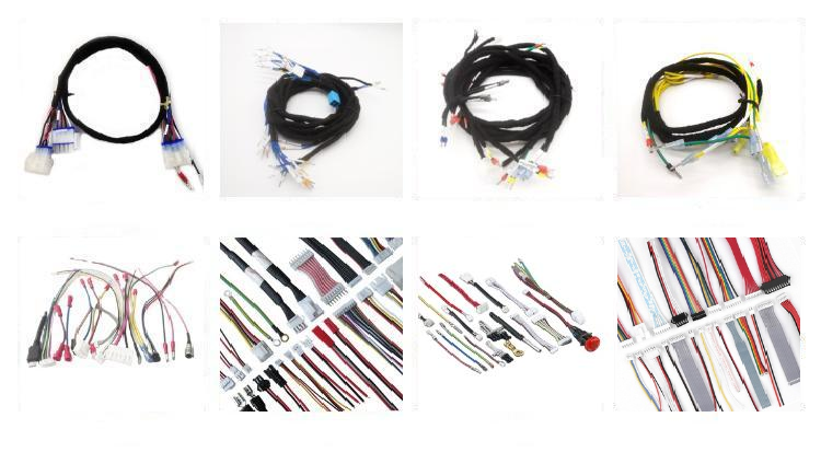 America Market AVF Cable Wiring Harness with PG9 Gland Strain Relief and Foam Insulation