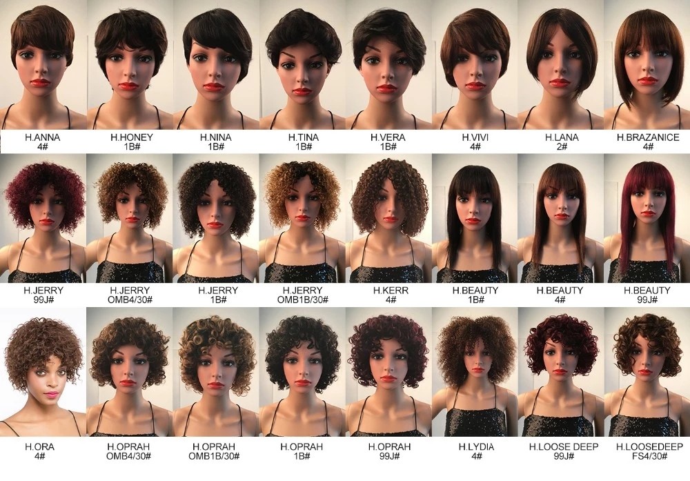 Full 1 Piece Black Synthetic Wig Half Hand Tied Half Machine Made