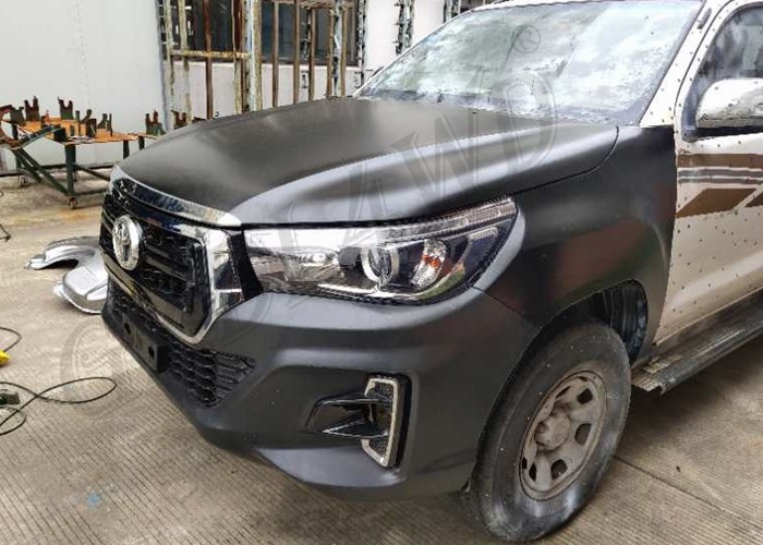 Durable 4x4 Body Kits Toyota Hilux VIGO 2005-2014 Upgrade To HILUX Rocco 2018 2019 Facelift Body Kit