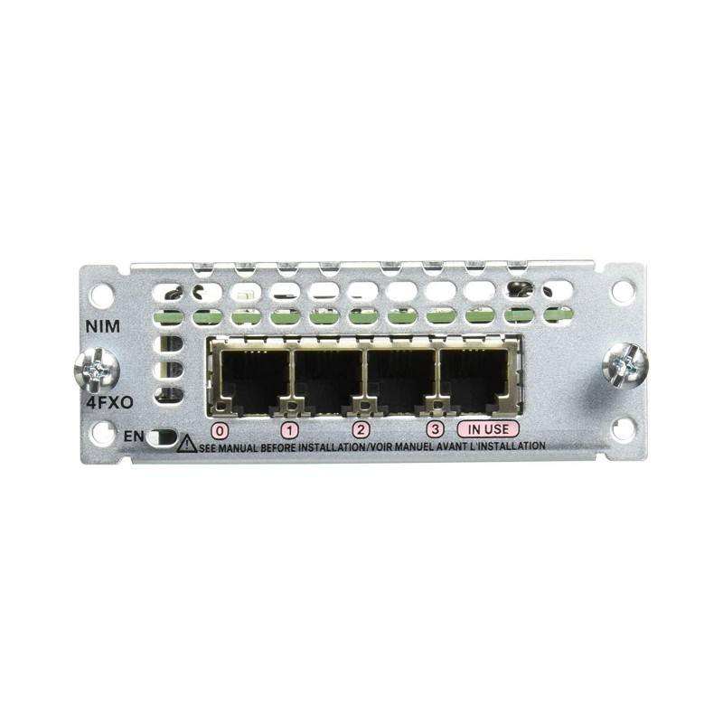 4 Port Industrial Network Module 4 X FXS/DID Interface Module NIM-4FXSP