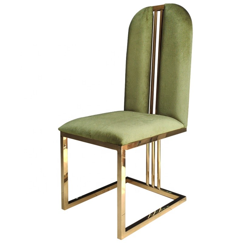 Gold Leg Velvet Dining Chairs