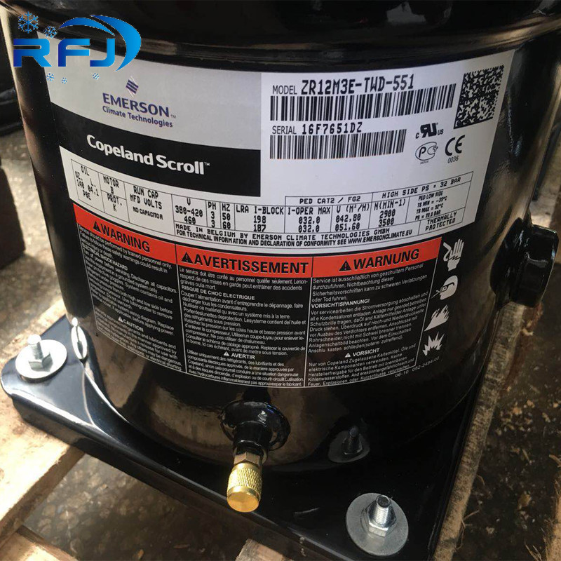 19900BTU Copeland Scroll compressor ZR81K3E with Refrigerant R22