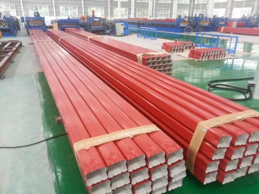 Customized roofing used water downpipe rolling forming machine machine