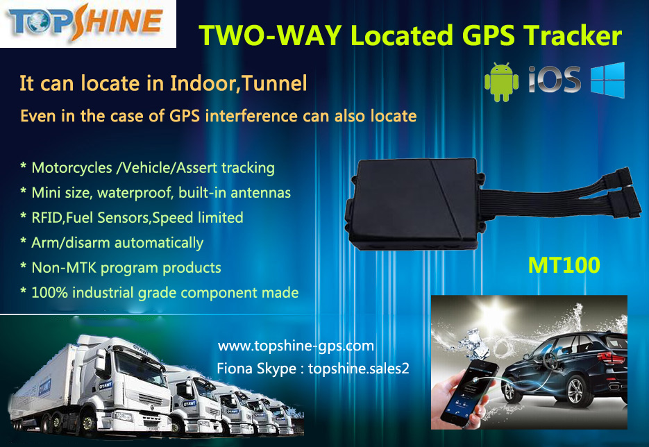 OTA OBD2 Motorcycle GPS Tracker Alarm System With Fuel Sensors