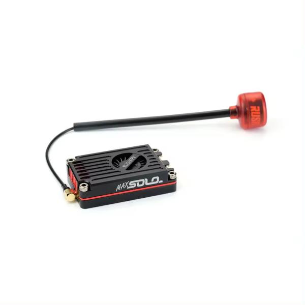 Rush Tank Max Solo 5.8ghz 2.5w High Power 48ch Vtx Video Transmitter With Cnc Shell for Rc Fpv Long Range Fixed-wing
