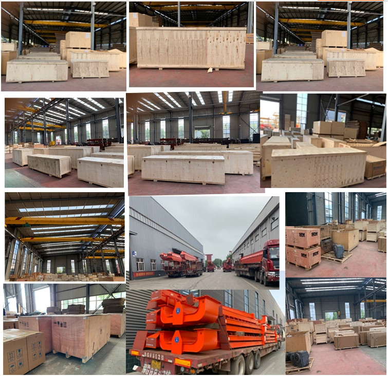 Workshop Outdoor L Type Single Girder Gantry Crane Rail Mounted