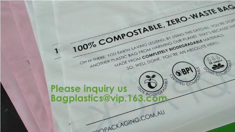Compost Poly Mailers Envelopes Self Adhesive Seal Compostable Sustainable Poly Eco Friendly Mailing Bags,cornstarch biodegrad