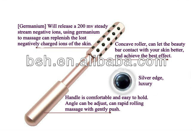 Home Use Pure Gold Germanium Roller , BF4004 Skin Tightening Roller