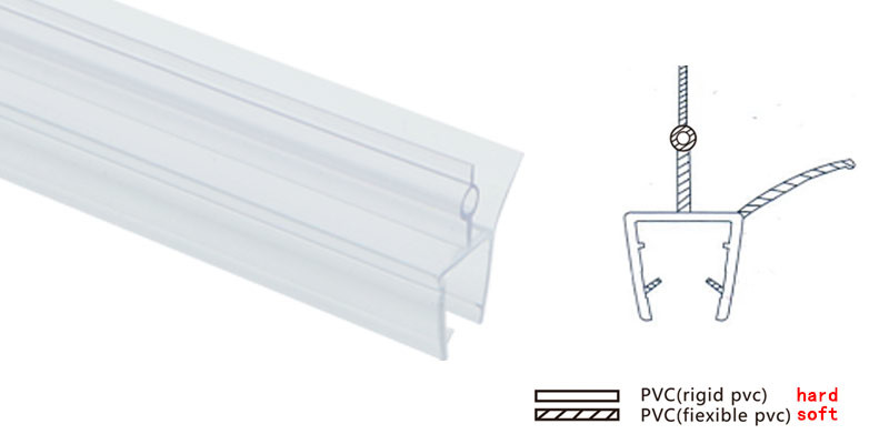 10mm Bathroom Shower Door Seal Strip