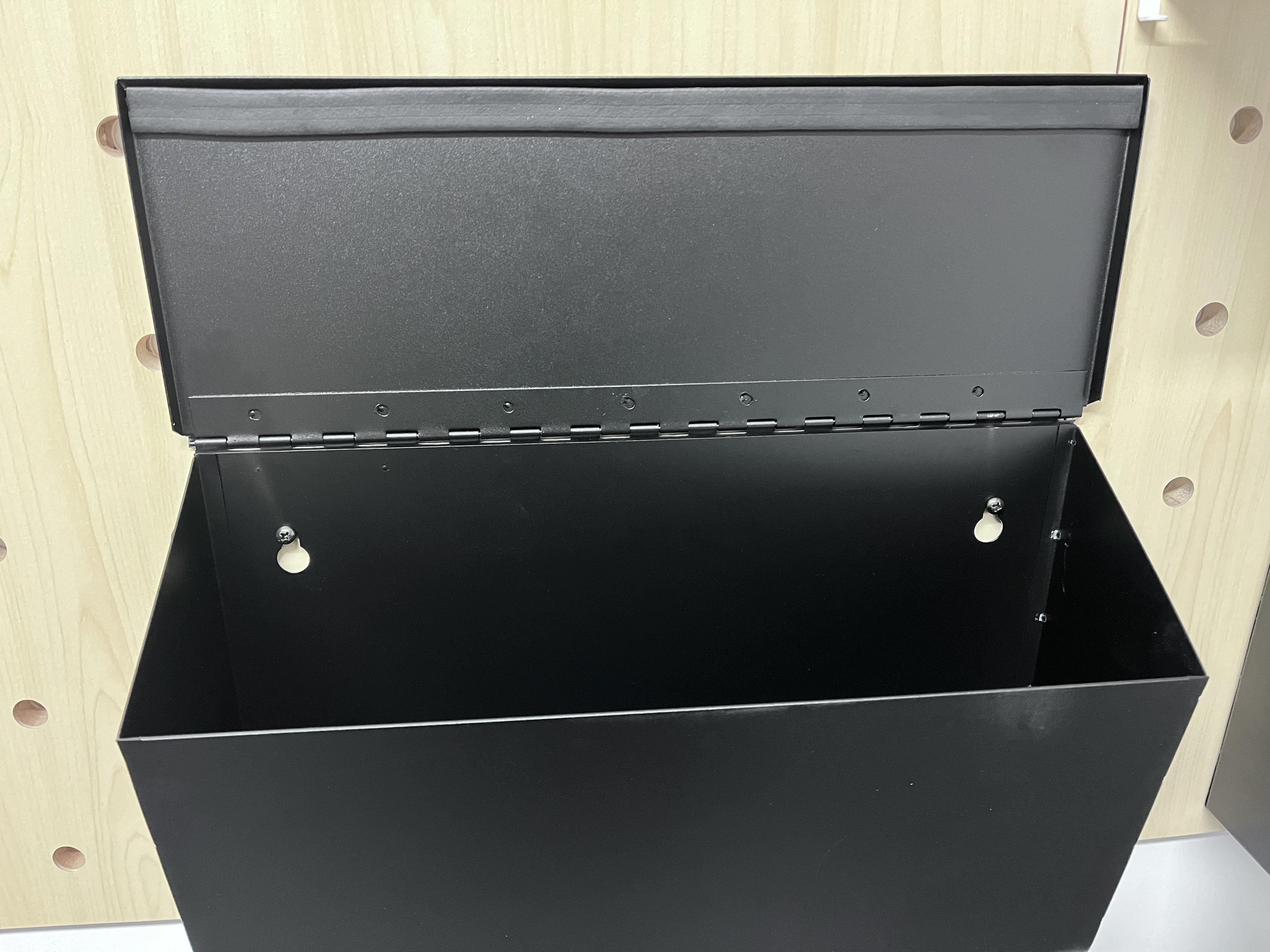 Home Mailbox Large Mailbox, Mailbox for Outside, Matte Black Post Box