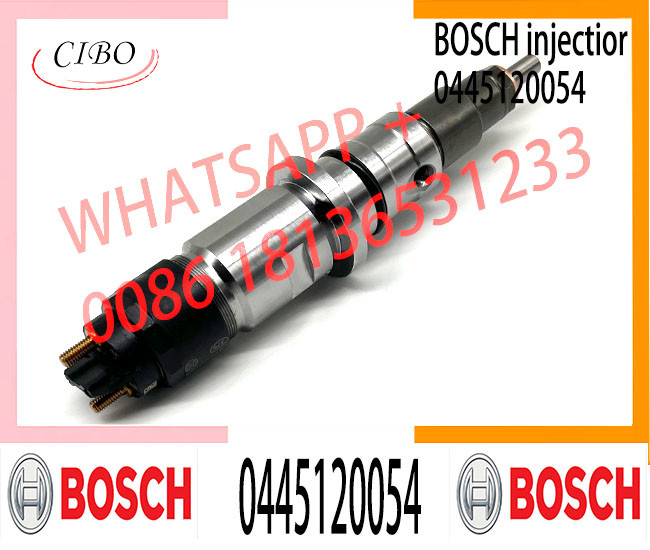 Fuel Injection Common Rail Fuel Injector 0445120054 For Bosch Eurocargo 504091504 2855491 0 445 120 054