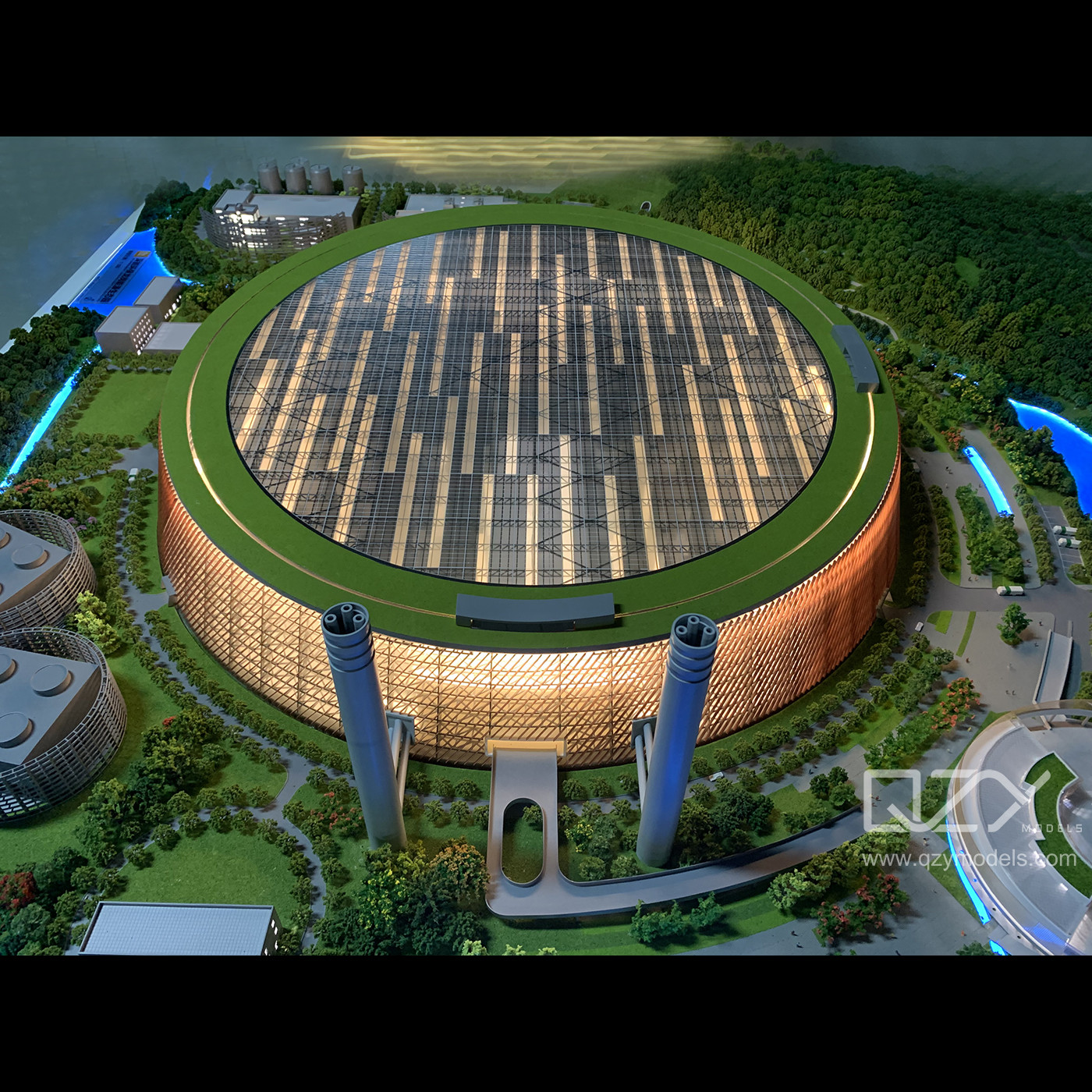 Tower Model - Shenzhen Energy Group-1/200 Longgang Model